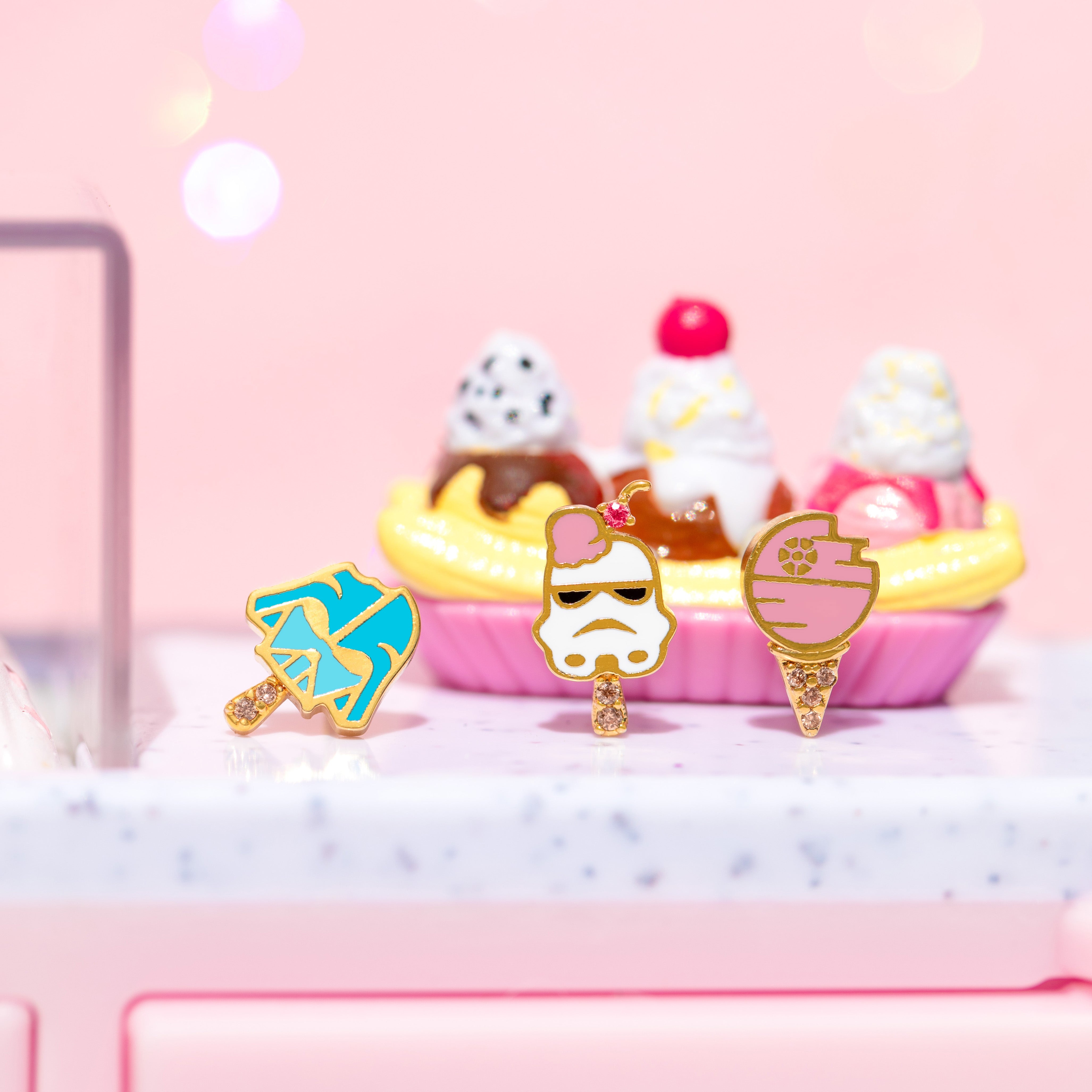 Star Wars™ Stormtrooper™ Sundae Ball Back Stud