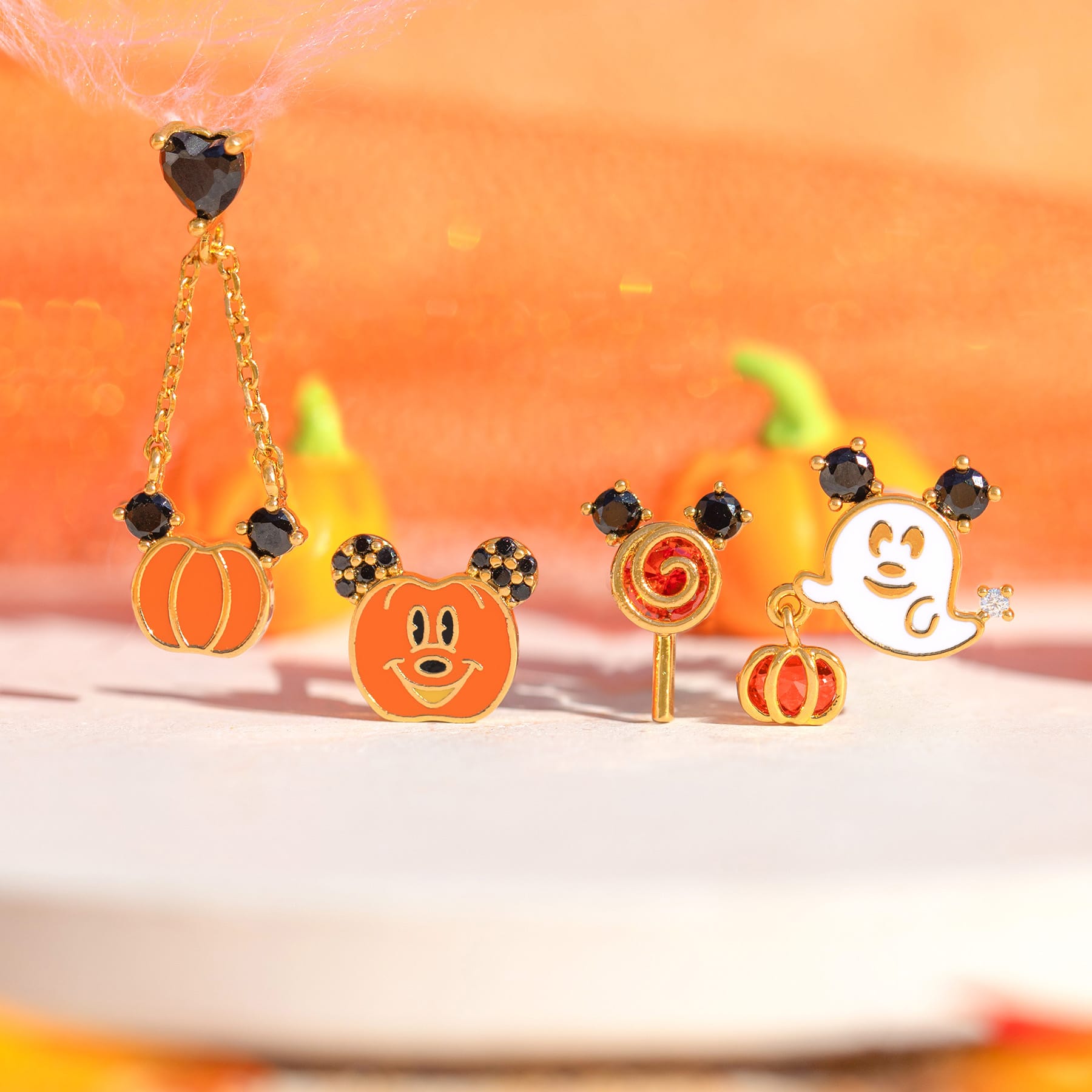 Disney Pumpkin Patch Earring Set