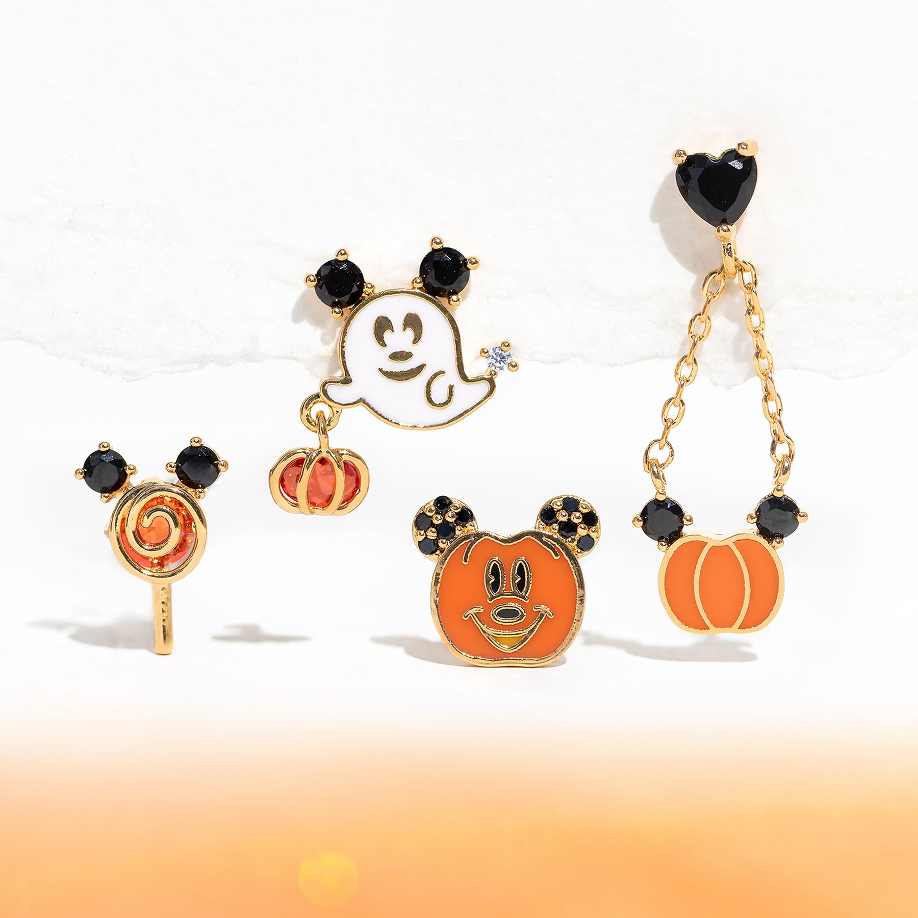 Disney Pumpkin Patch Earring Set