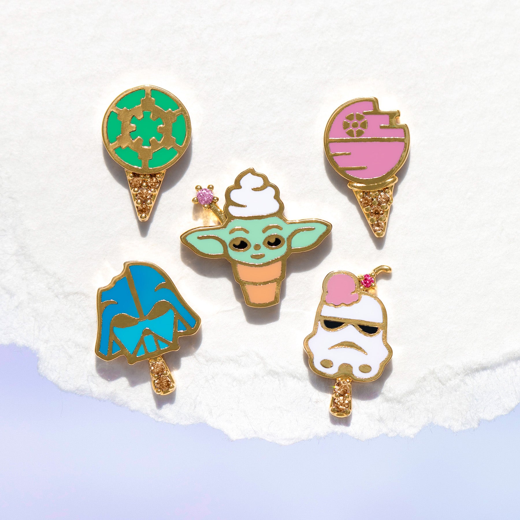 Star Wars™ Stormtrooper™ Sundae Ball Back Stud