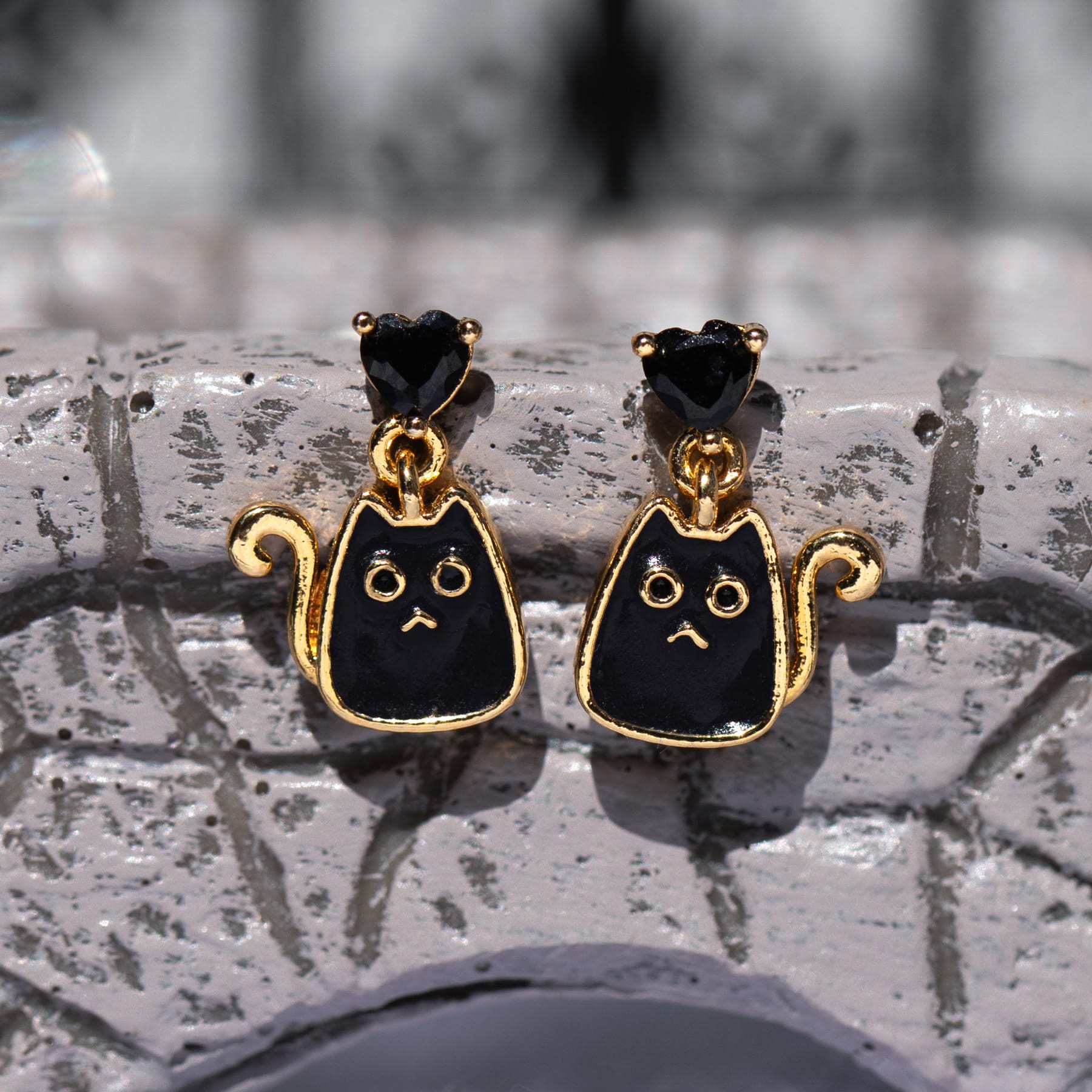 Scaredy Cat Earrings