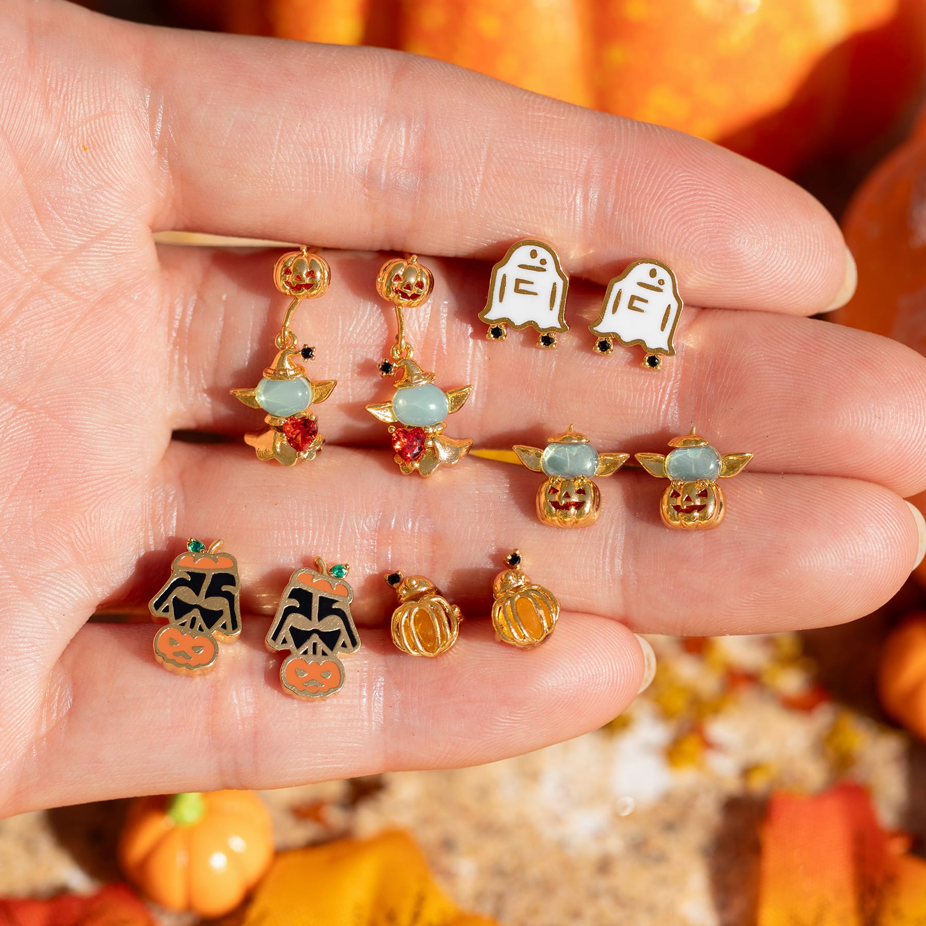 Star Wars™ BB-8™ Pumpkin Patch Studs