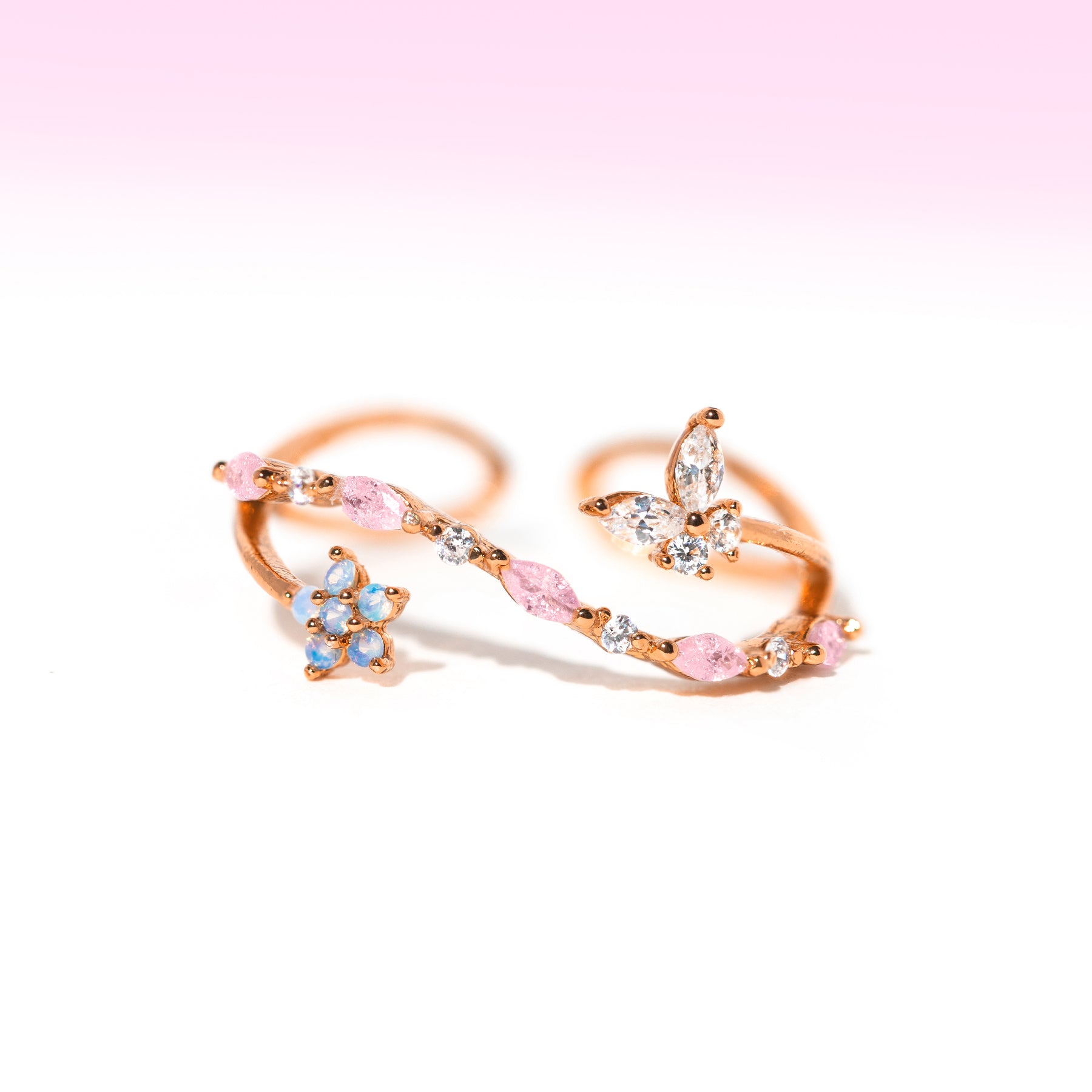 Sweet Pea Adjustable Ring