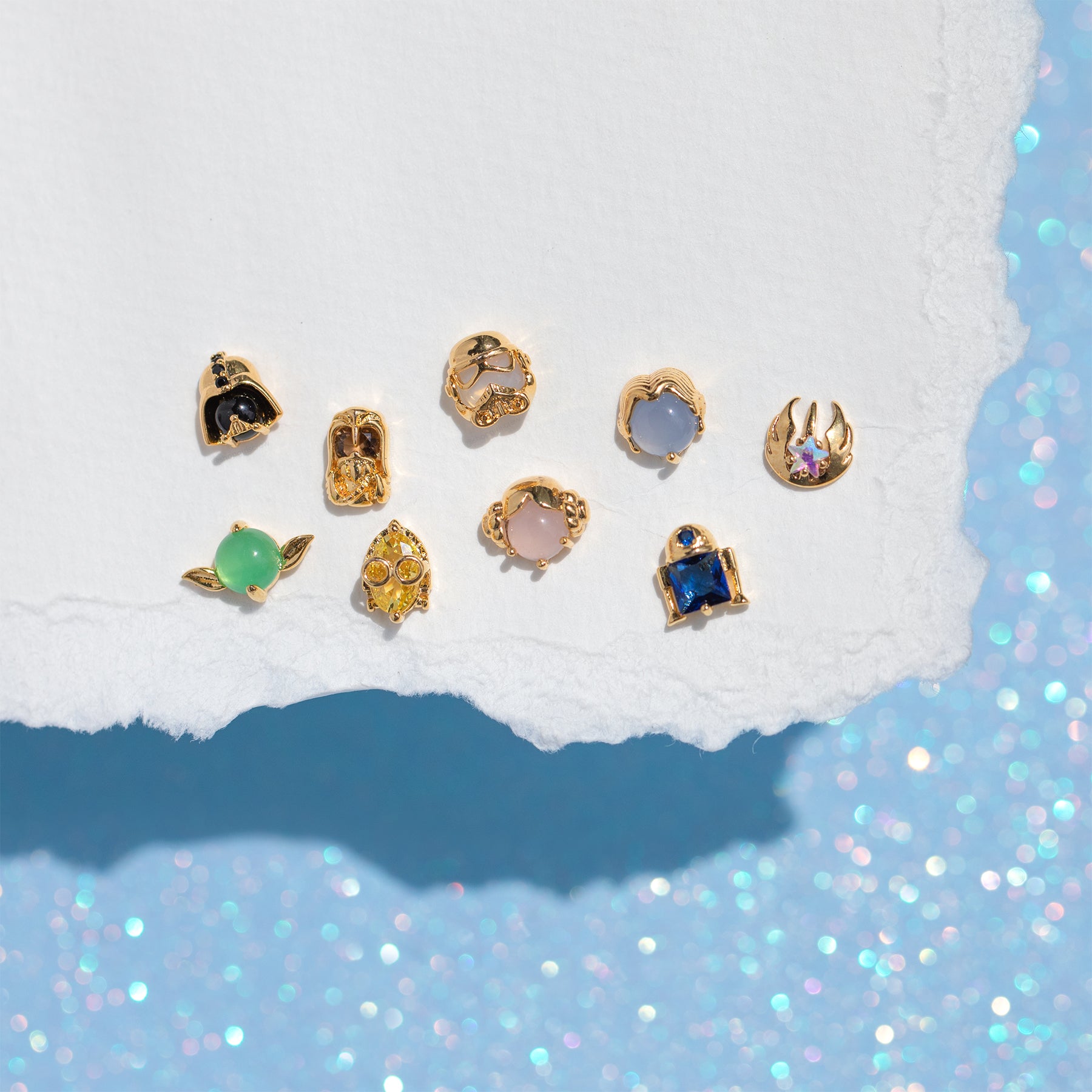 Star Wars™ Han & Leia Stud Set