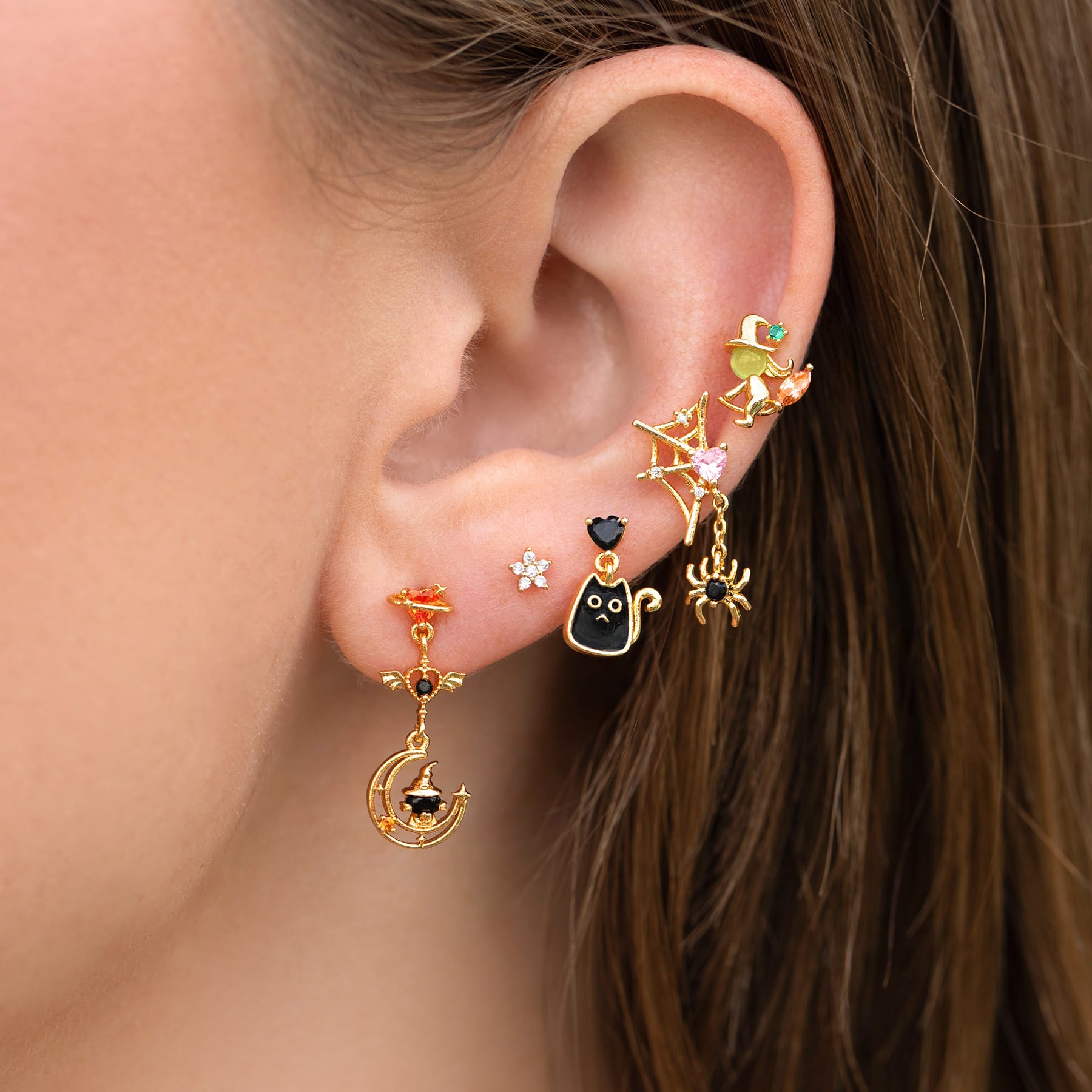 Scaredy Cat Earrings