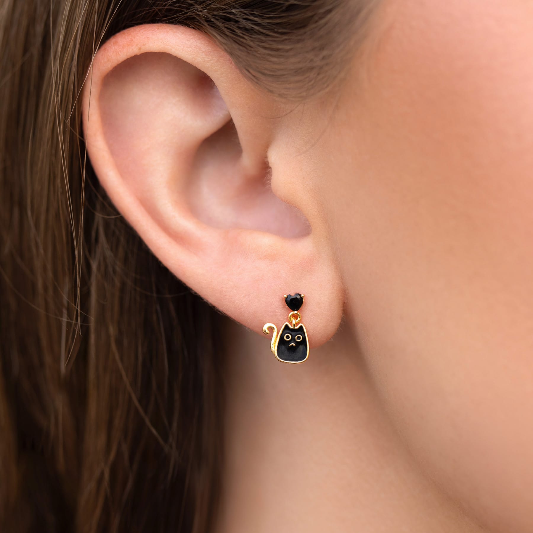 Scaredy Cat Earrings